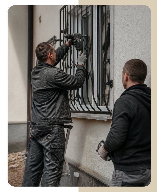 Установка наружных решеток в Первоуральске от 5044 р. | ДвериЛегко-Прв